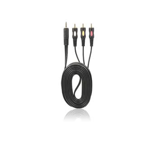 buy Cables and Connectors Gigaware 16-894 10-ft Camcorder AV Cable - click for details